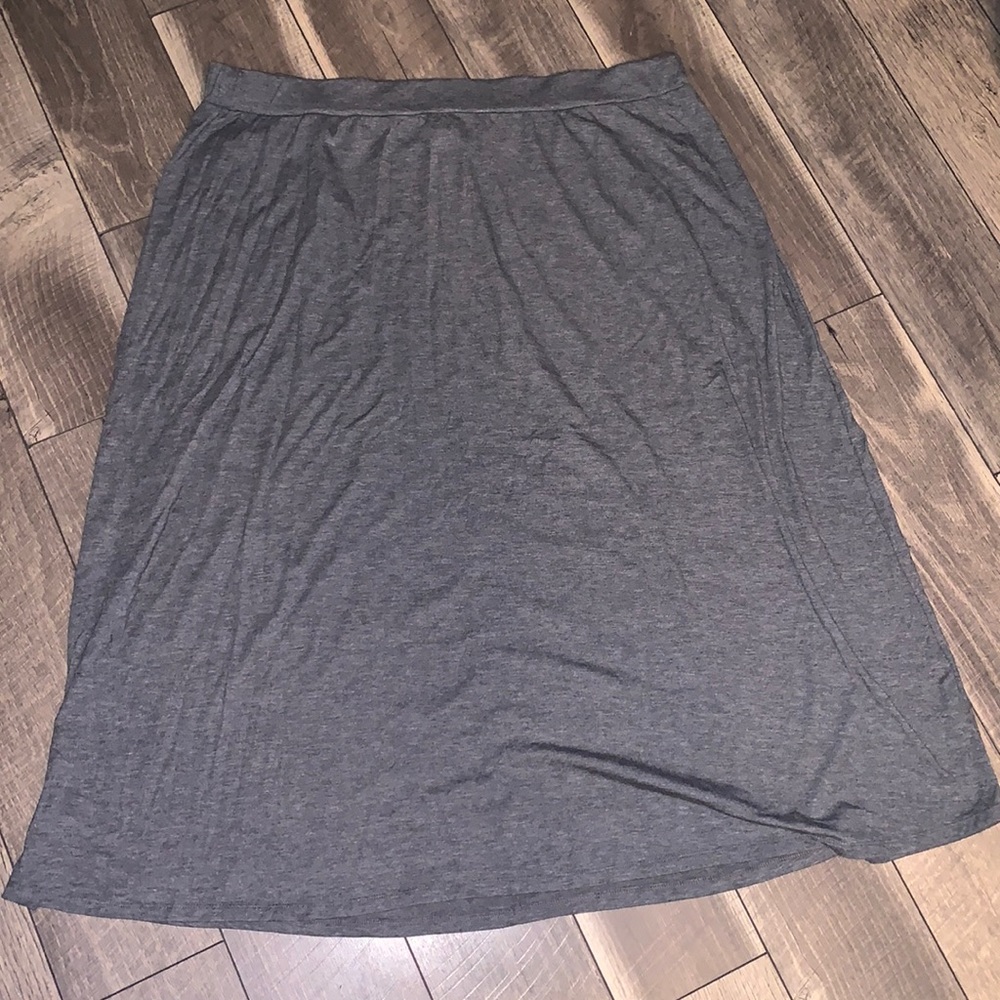 Gray Maxi skirt